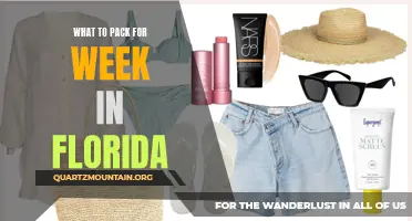 The Essential Packing Guide for a Week in Florida
