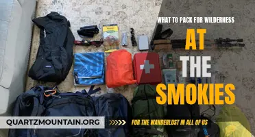 The Ultimate Guide on What to Pack for Wilderness Adventures in the Smokies