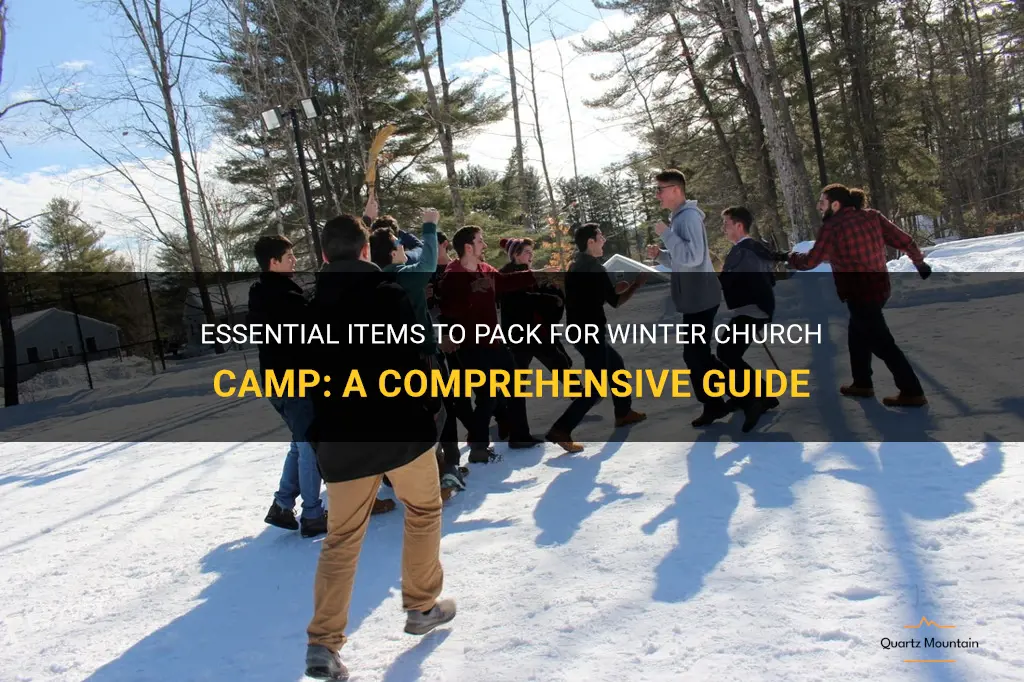 what to pack for winter church camp