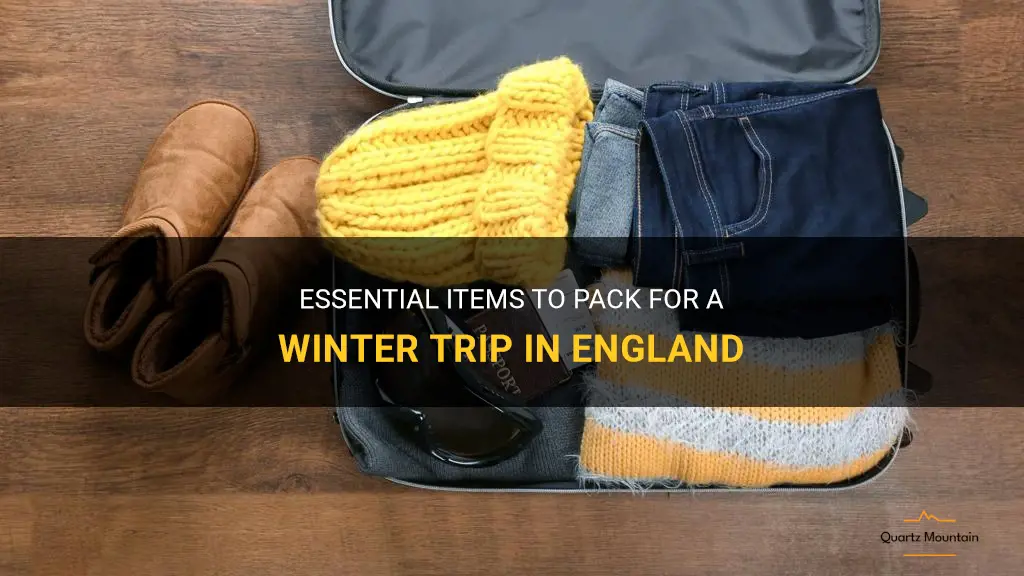what to pack for winter in england