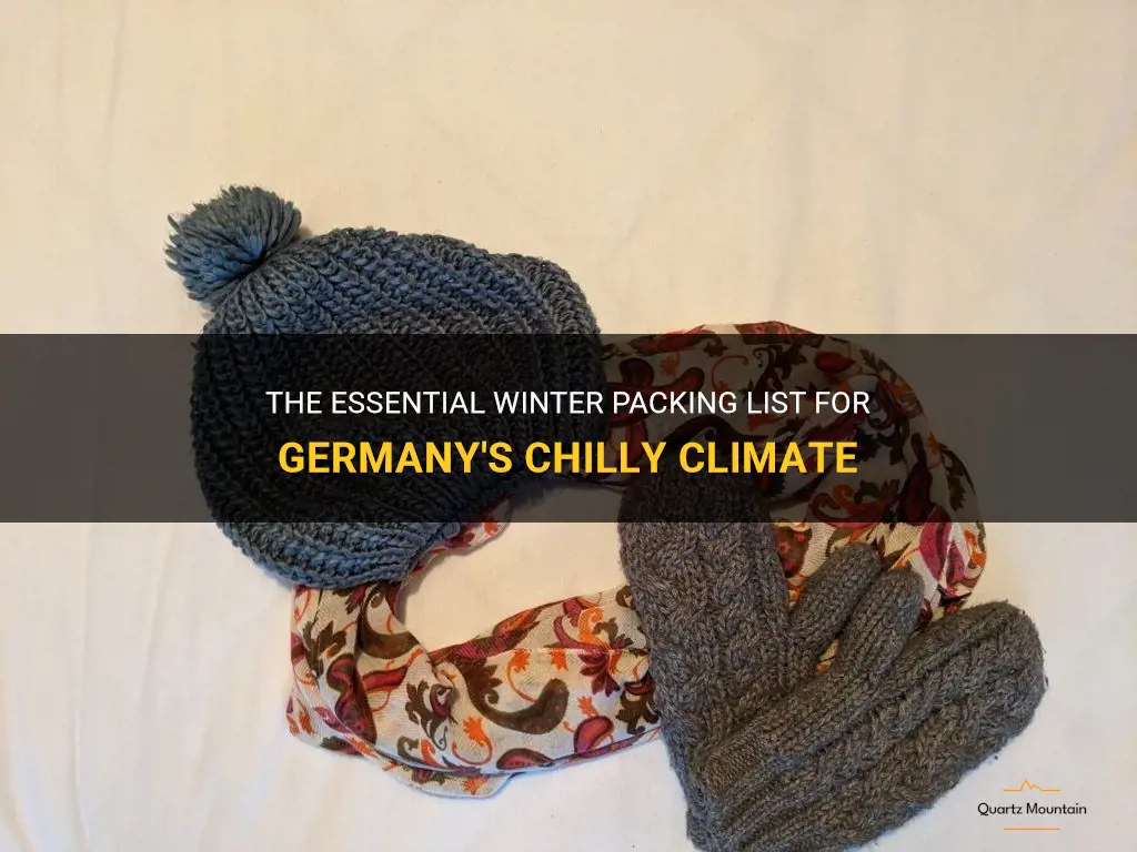 what to pack for winter in germany