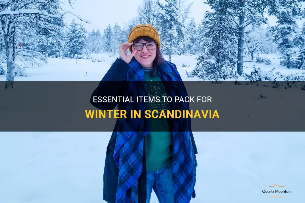 what to pack for winter in scandanavia
