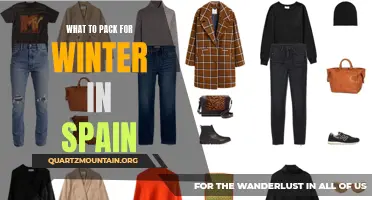 Essential Items to Pack for Winter in Spain