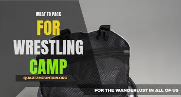 The Essential Checklist for Packing for Wrestling Camp
