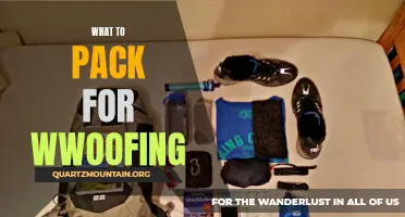 Essential Items to Pack for WWOOFing: A Comprehensive Guide