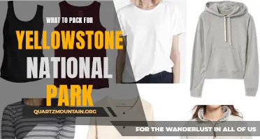 Essential Items to Pack for Your Trip to Yellowstone National Park