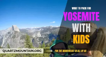 The Ultimate Guide to Packing for Yosemite with Kids