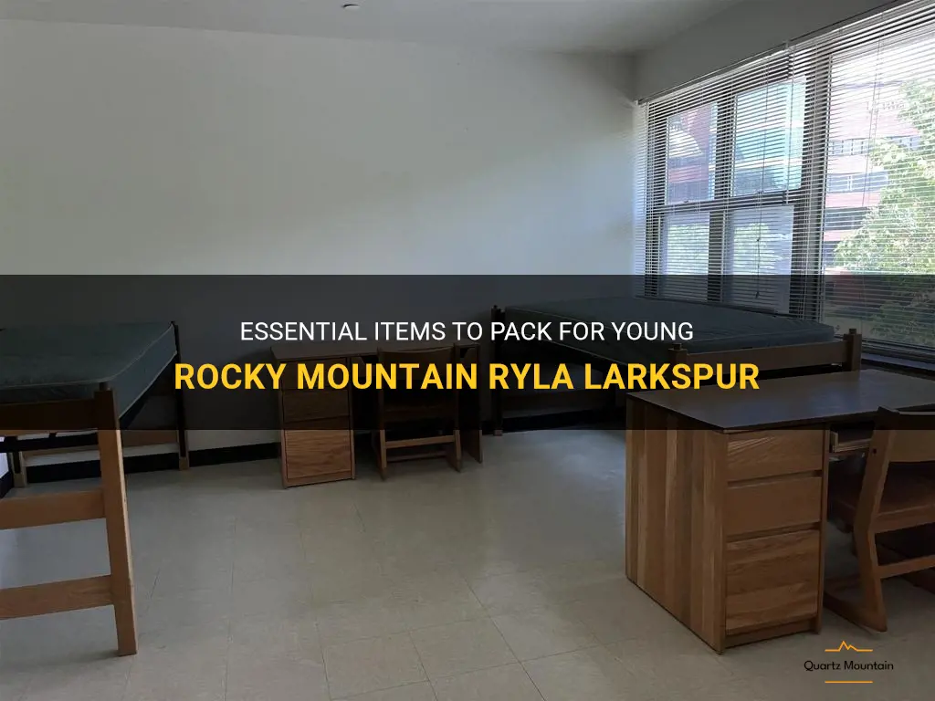 what to pack for young rocky mountain ryla larkspur