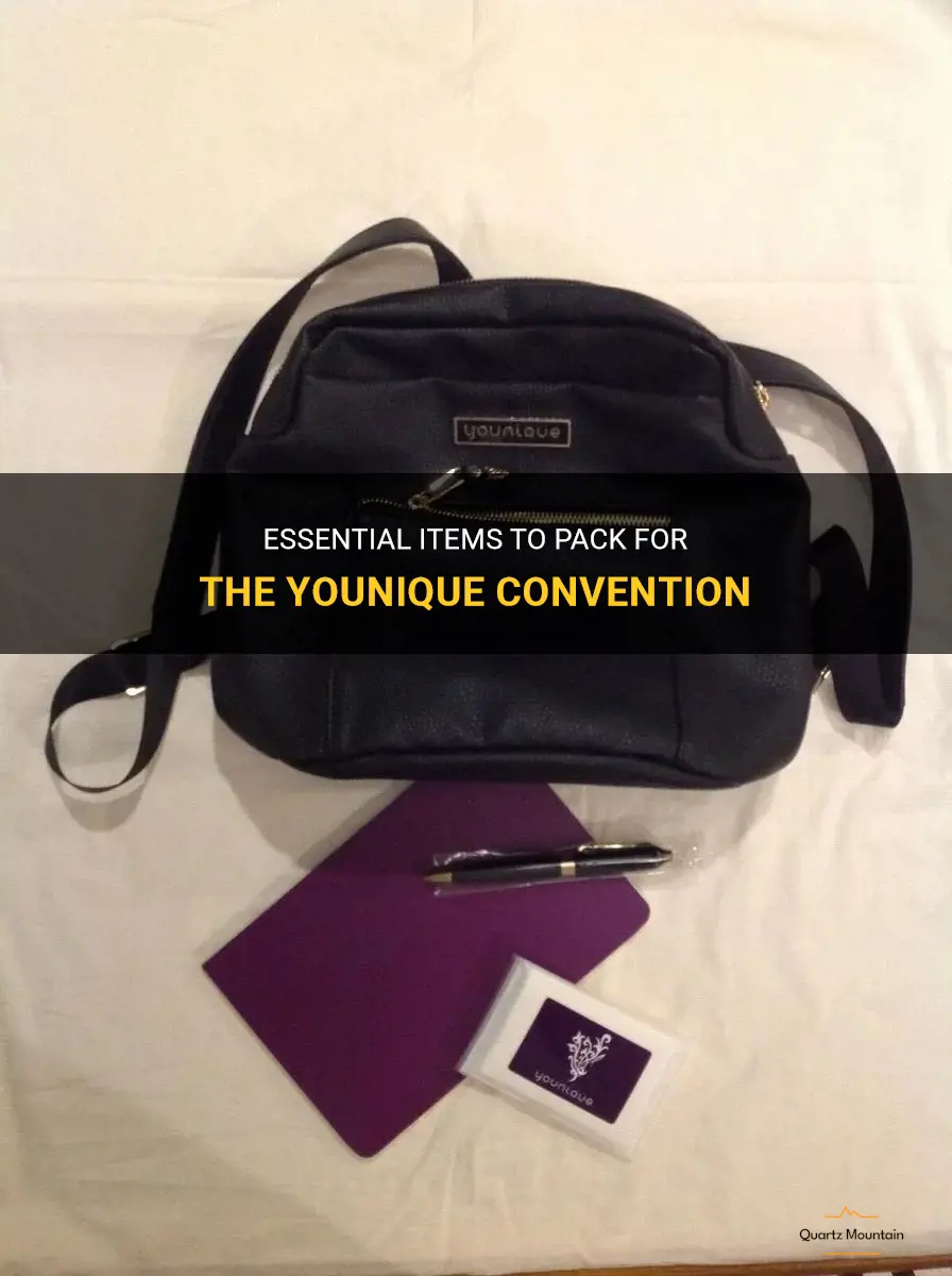 what to pack for younique convention