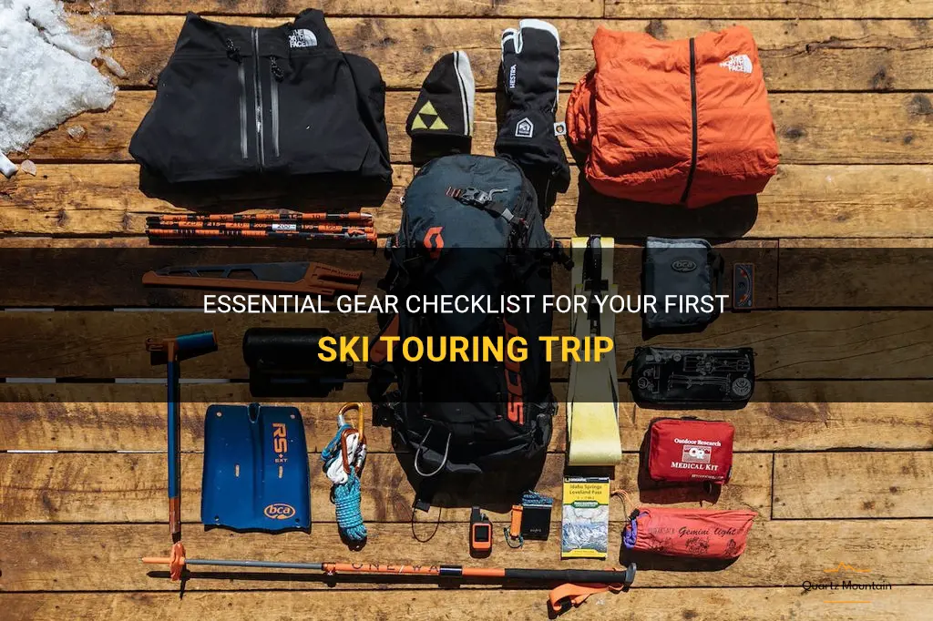 what to pack for your first ski touring trip