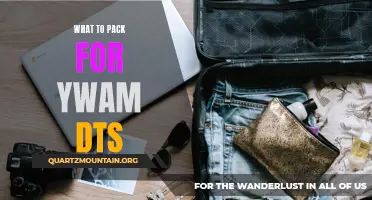 Essential Items to Pack for Your YWAM DTS Journey