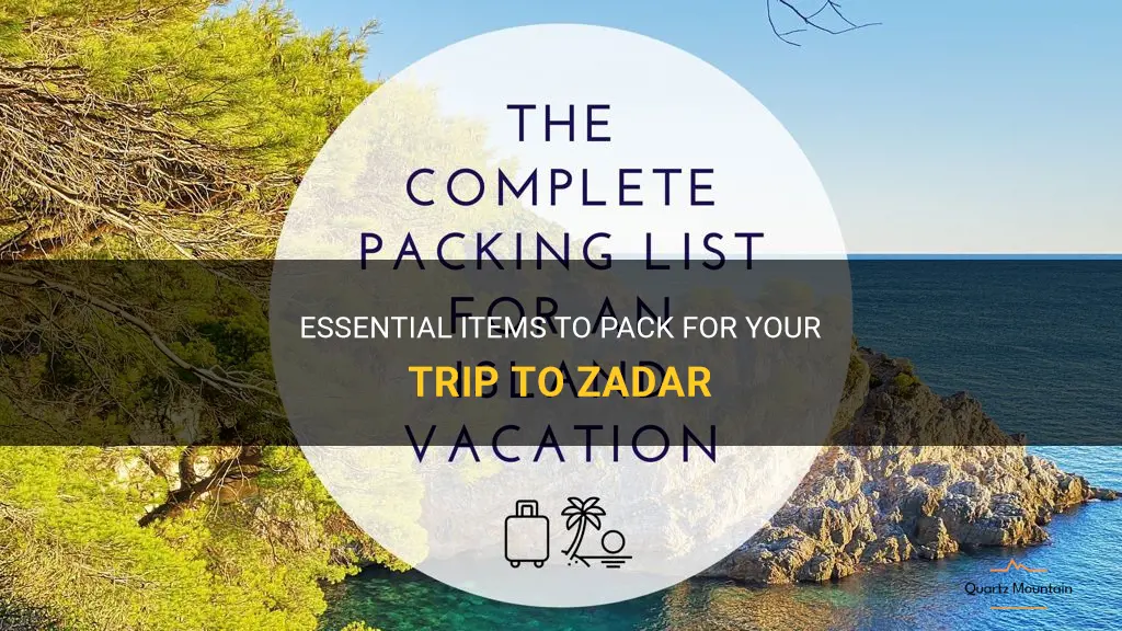 what to pack for zadar