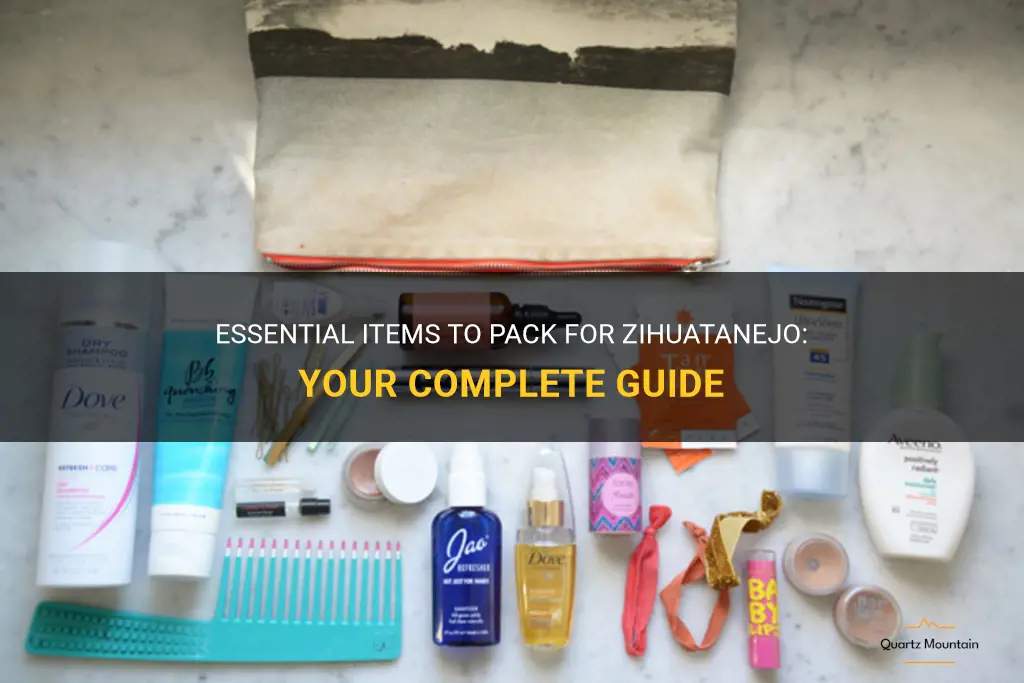 what to pack for zihuatanejo