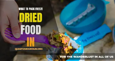 The Essential Guide: What to Pack Freeze Dried Food in for Your Next Outdoor Adventure