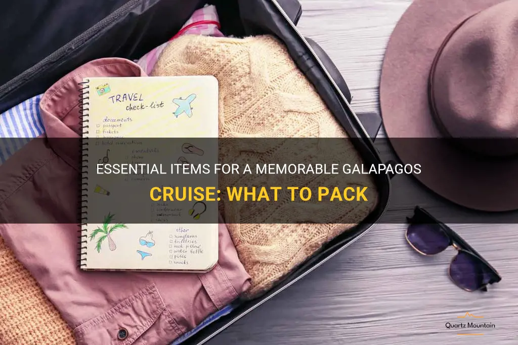 what to pack galapagos cruise