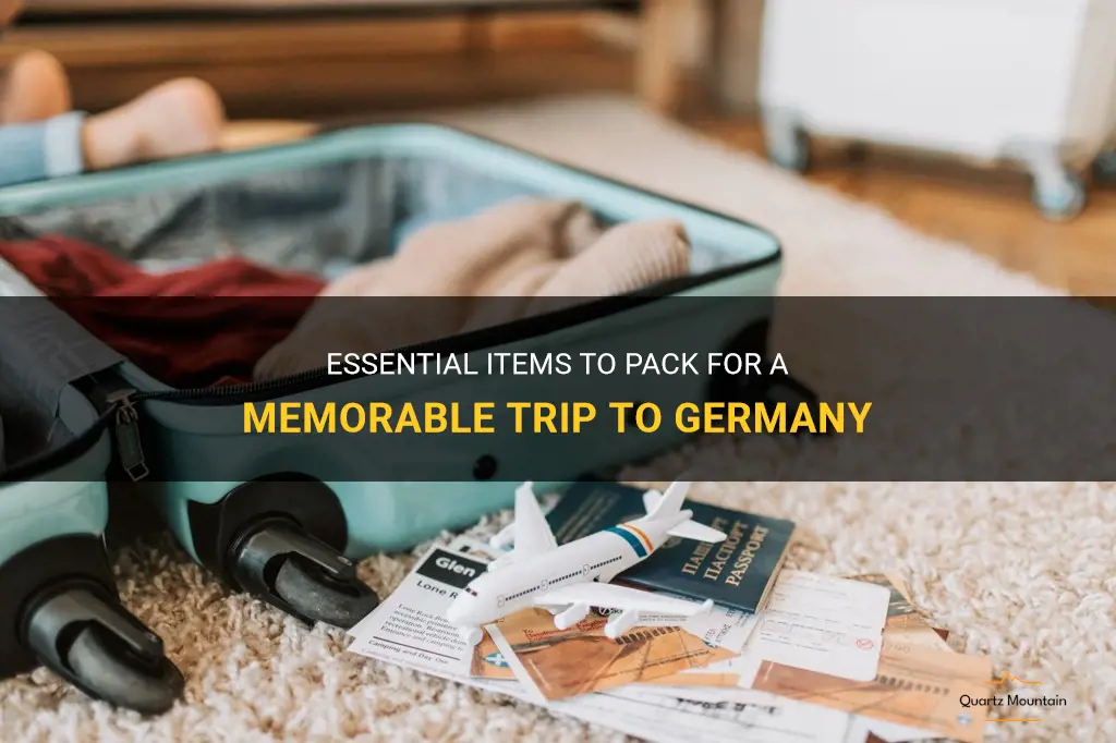 what to pack germany blog