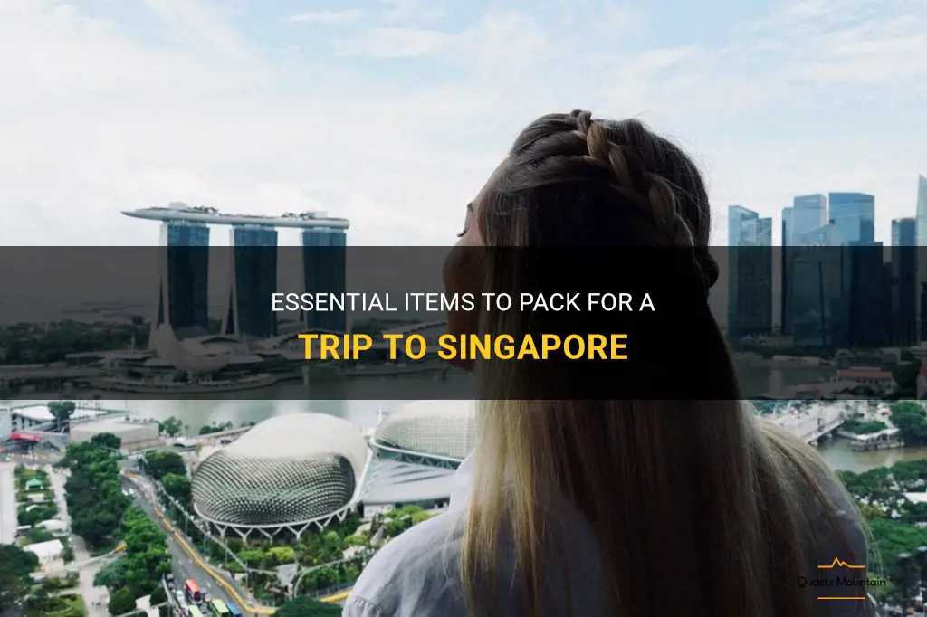 what to pack going to singapore