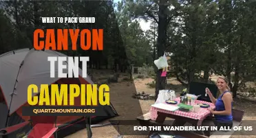 Essential Items for a Memorable Grand Canyon Camping Experience