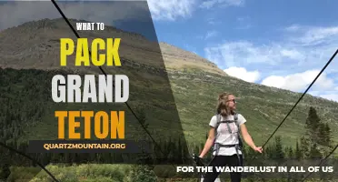 Essential Items to Pack for an Unforgettable Grand Teton Adventure