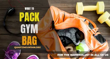 Essential Items to Include in Your Gym Bag for an Optimal Workout Experience