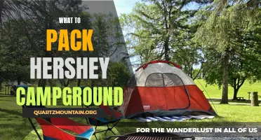 Essential Items to Pack for Your Hershey Campground Adventure