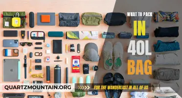 The Ultimate Guide to Packing Your 40L Bag for Any Adventure