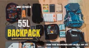 The Ultimate Guide for Packing a 55L Backpack