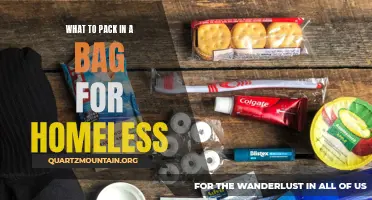 Essential Items to Include in a Bag for the Homeless: A Guide to Helping Those in Need