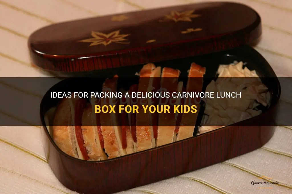 what to pack in a carnivore kid