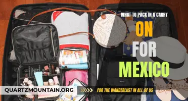 The Essential Items to Include in Your Carry-On for Your Mexico Trip