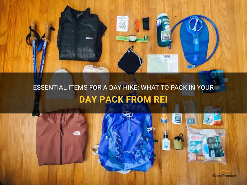 what to pack in a day pack rei