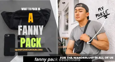 Essential Items to Pack in Your Fanny Pack for Easy Access