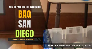 Essential Items to Include in a San Diego Fire Evacuation Bag
