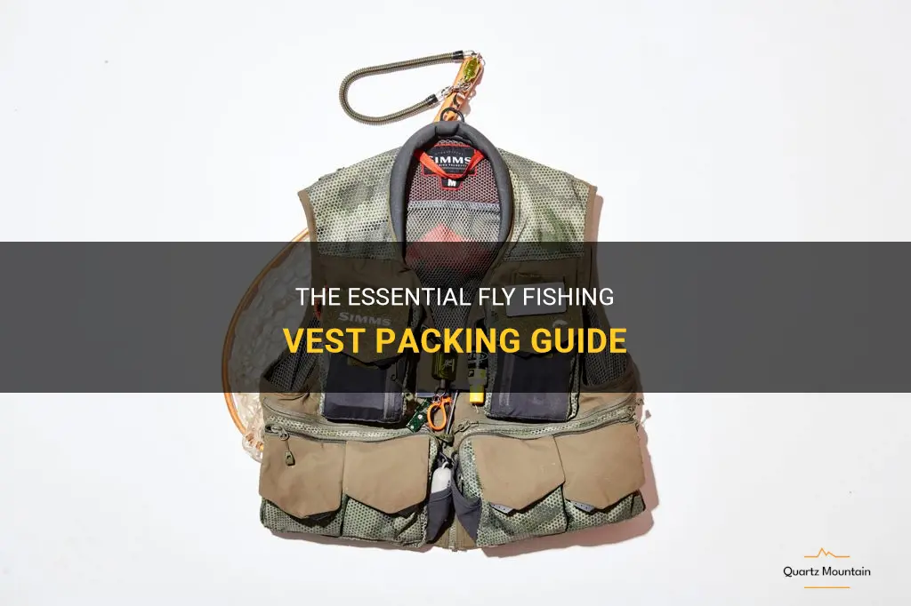 what to pack in a fly fishing vest