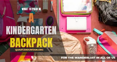 Essential Items for a Kindergarten Backpack: A Comprehensive Guide
