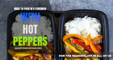 Spice Up Your Lunch: Packing a Flavorful Lunchbox with Hot Peppers