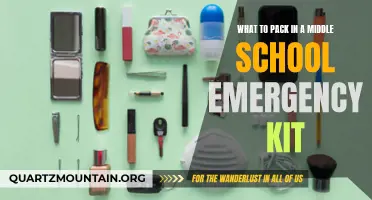 Essential Items to Pack in a Middle School Emergency Kit