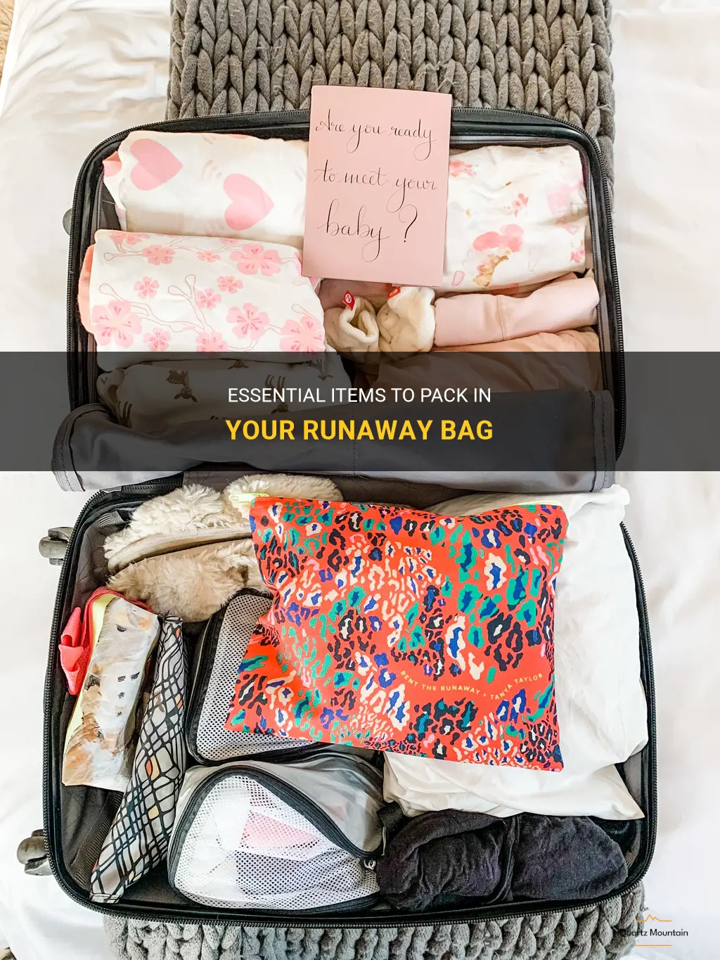 what to pack in a runaway bag