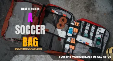 Essential Items to Include in Your Soccer Bag