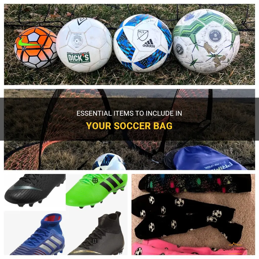 what to pack in a soccer bag
