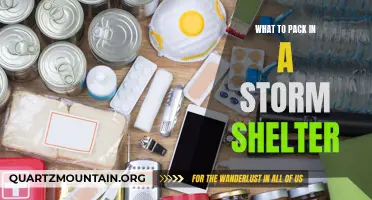 Essential Items to Pack in a Storm Shelter: A Comprehensive Guide
