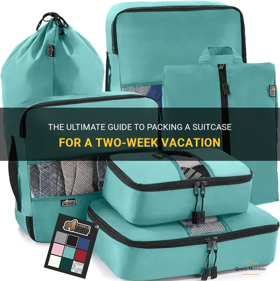 what to pack in a suitcase for 2 weeks