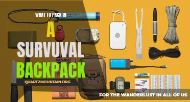 The Essential Items for a Survival Backpack: Be Prepared for Anything