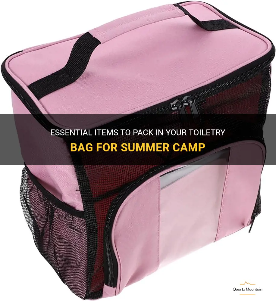 what to pack in a toiletry bag for camp