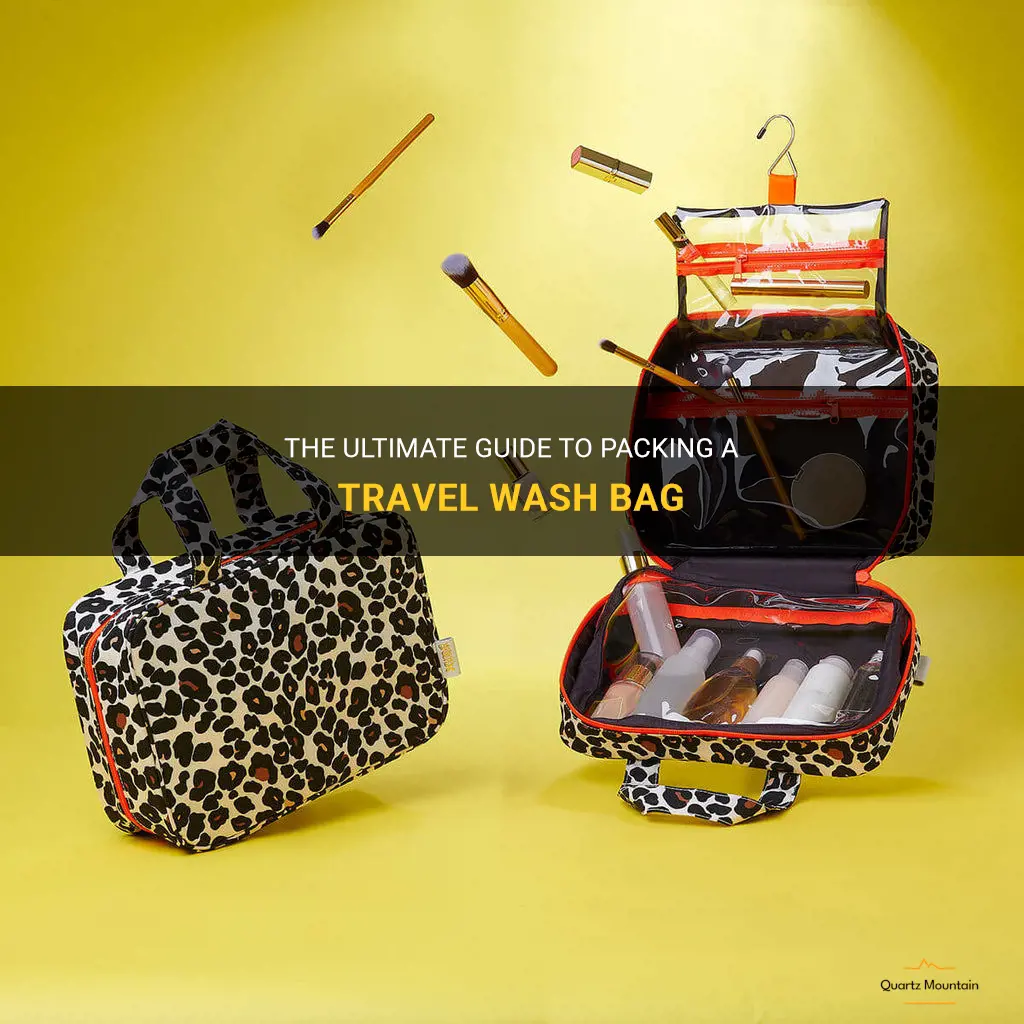 what to pack in a travel wash bag