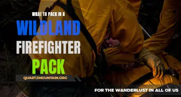 Essential Items to Include in a Wildland Firefighter Pack