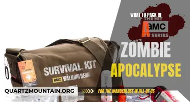 Essential Items to Pack in Preparation for a Zombie Apocalypse