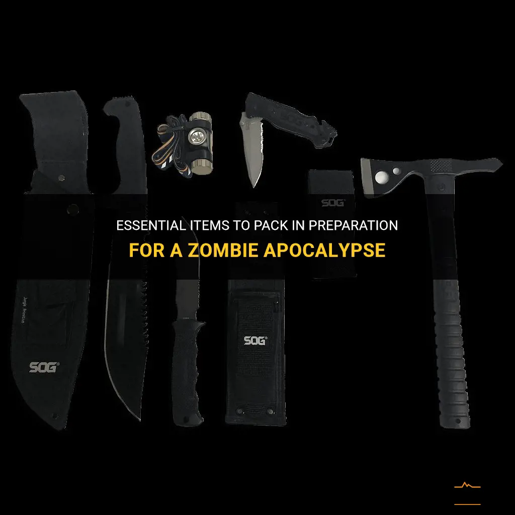 what to pack in a zombie apocalypse