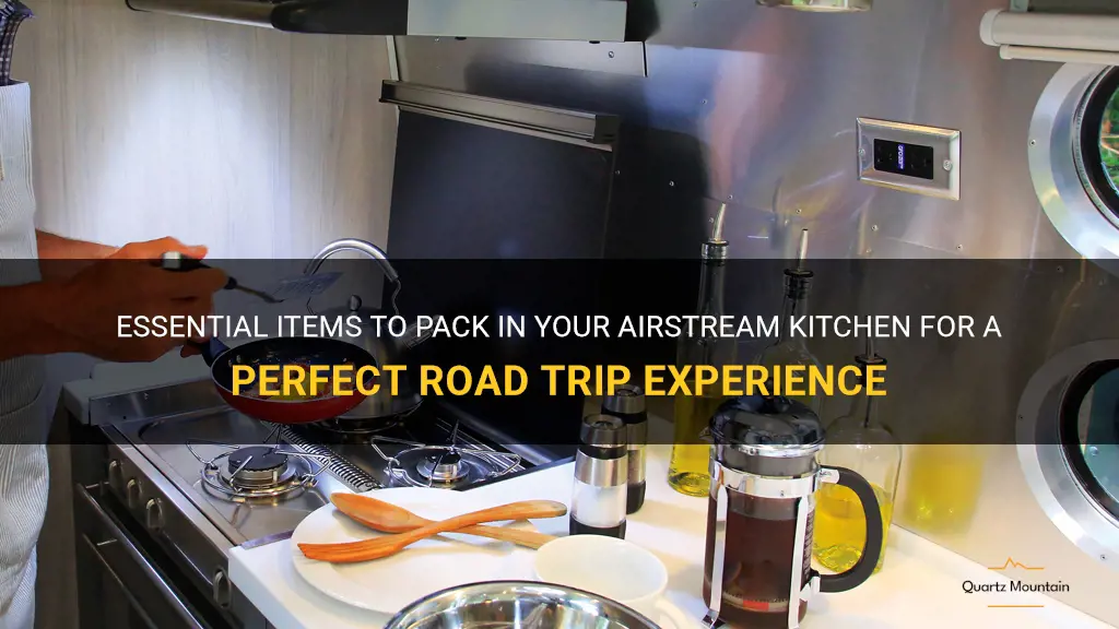 what to pack in airstream kitchen