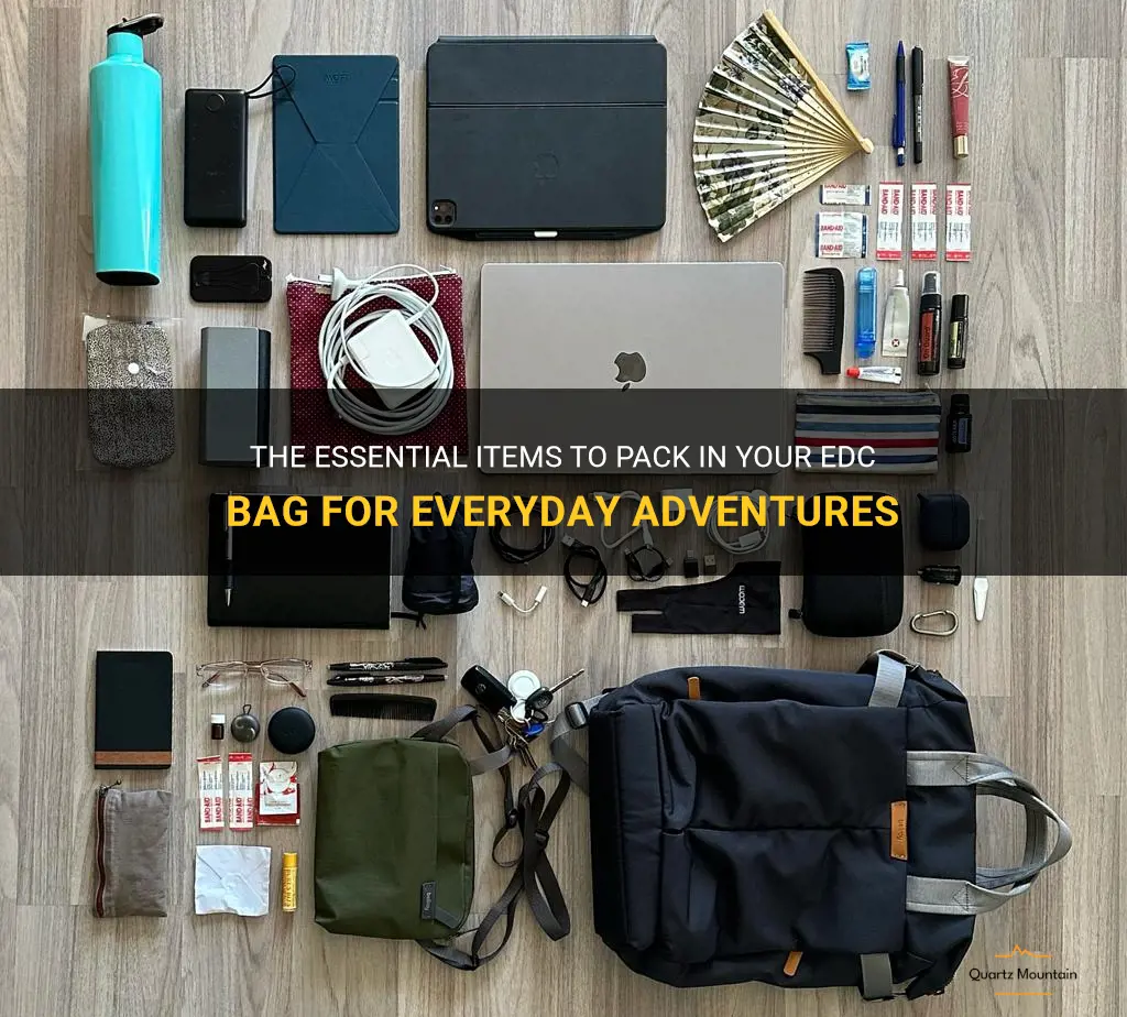 what to pack in an edc bag
